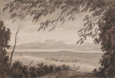 The Lake of Geneva from the Canton of Berne by John Robert Cozens